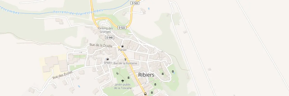 Plan du 5390 Le Village de Ribiers à Val Buëch-Méouge