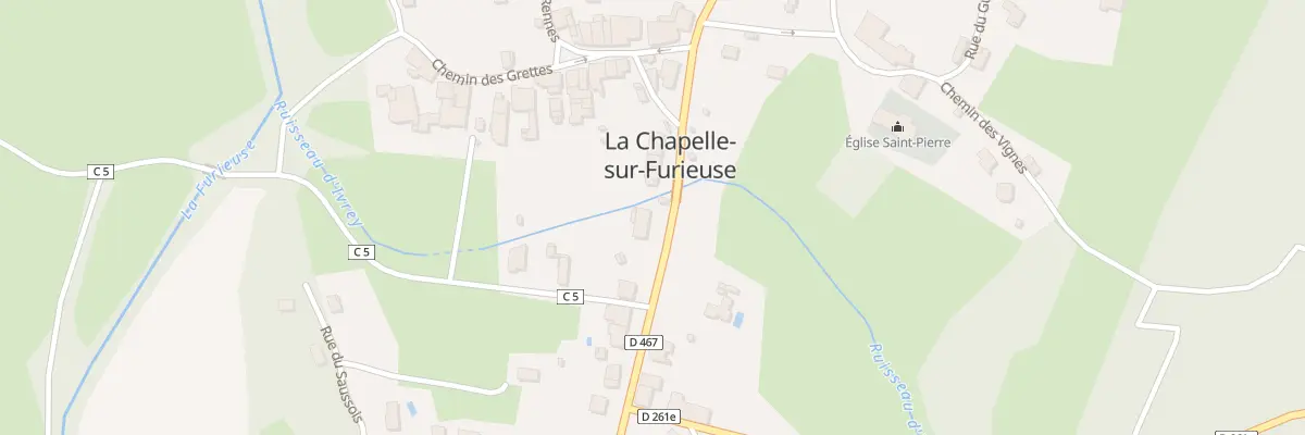 Plan du 10 Grande Rue à La Chapelle-sur-Furieuse