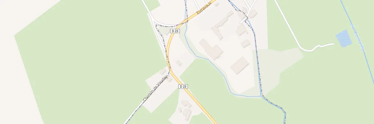 Plan du 5 Estravaux à La Romaine