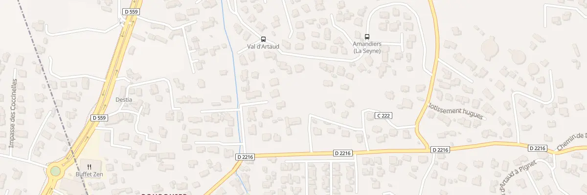 Plan du 93C Cc N 222 Dit des Myrthes à La Seyne-sur-Mer