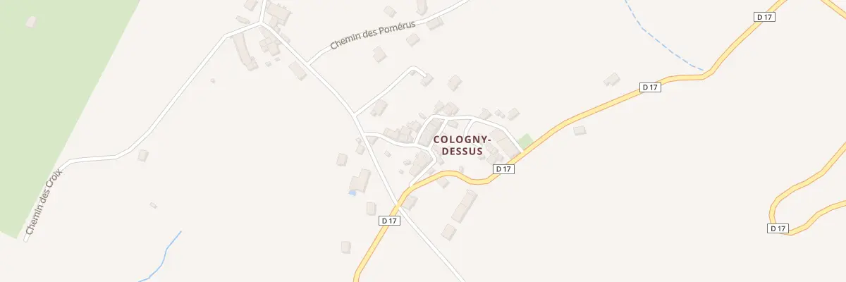 Plan du 5029 Cologny-Dessus à Seyssel