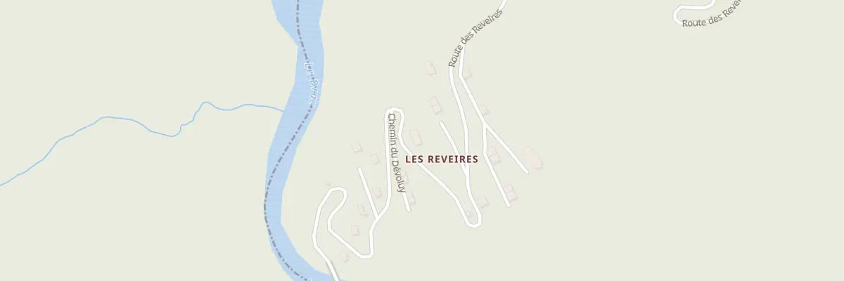 Plan du 2256 Rte des Reveires à Quet-en-Beaumont