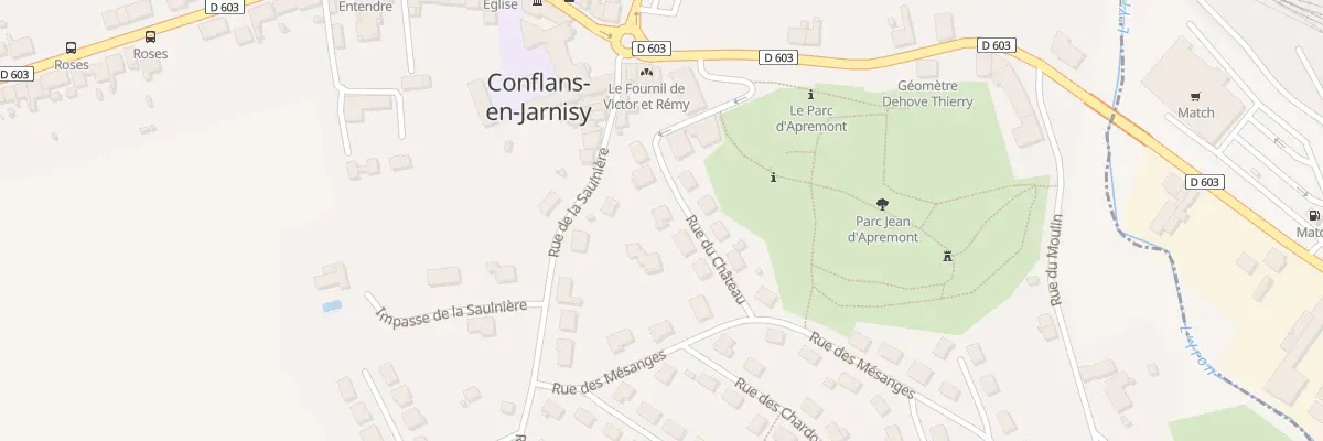 Plan du 10 Rue du Château à Conflans-en-Jarnisy