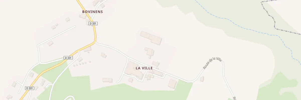 Plan du 143 Rte de la Ville à Usinens