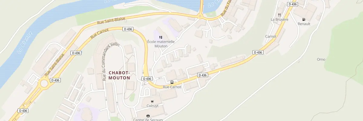 Plan du 3 Cité de Mouton à Saint-Claude