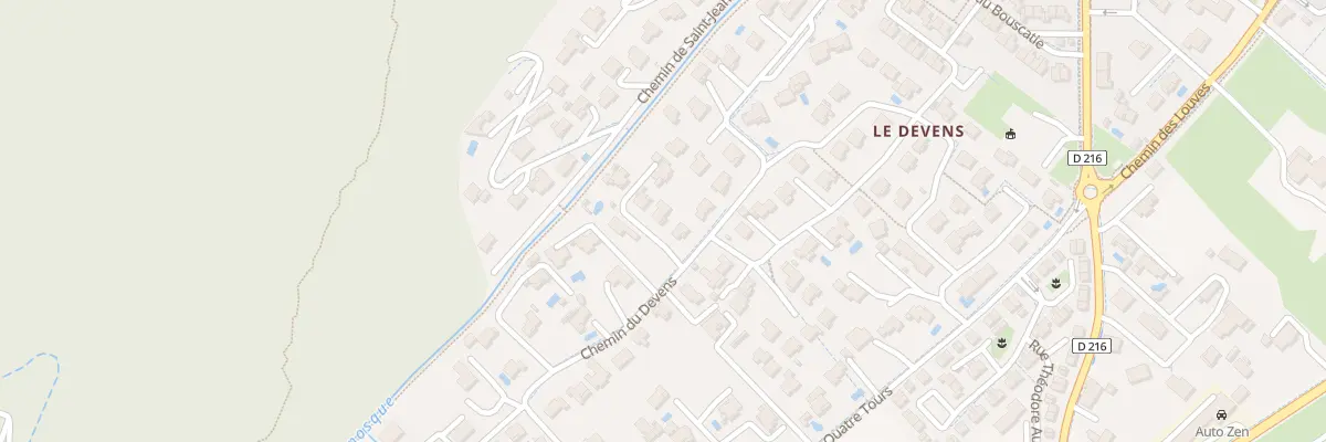 Plan du 7465 Che du Devens à Villeneuve