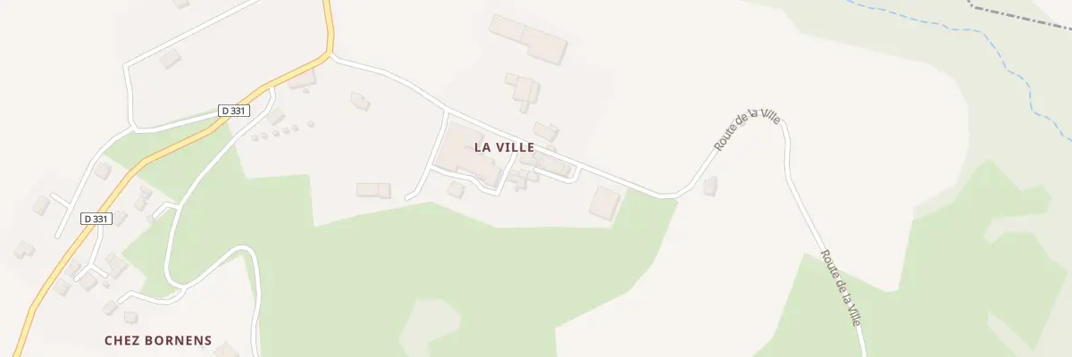 Plan du 168 Rte de la Ville à Usinens