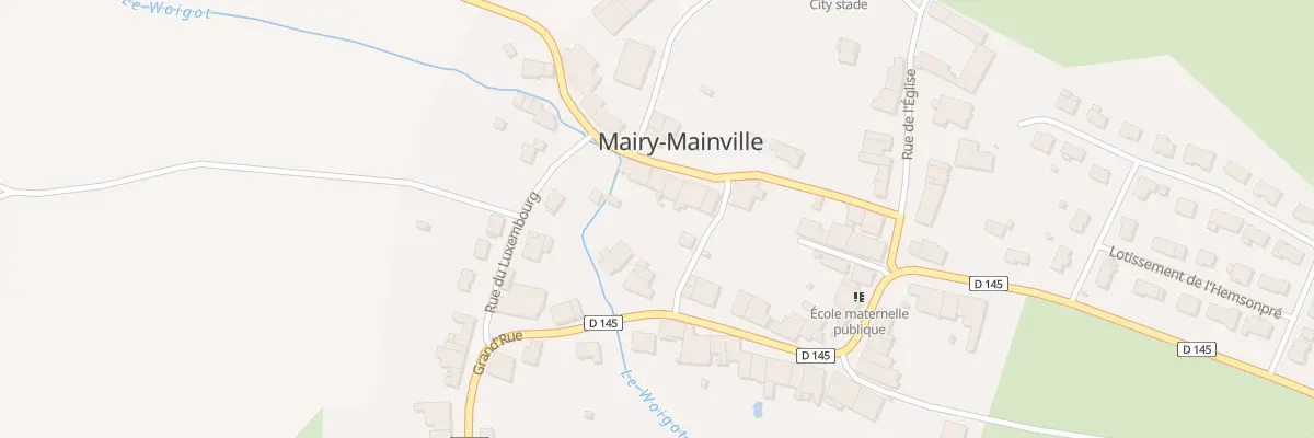 Plan du 7 Rue du Petit Mont à Mairy-Mainville