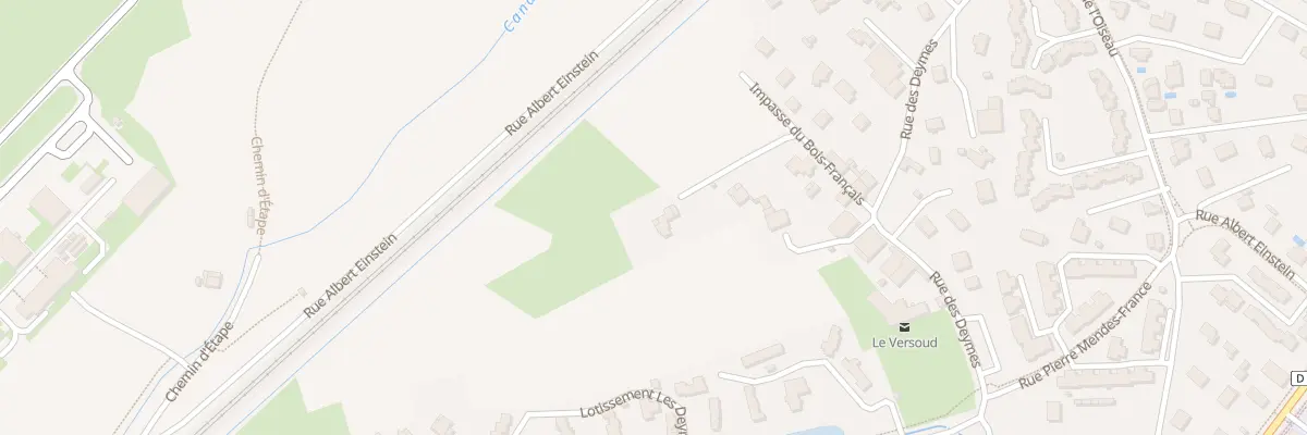 Plan du 83 Imp du Bois Français au Versoud