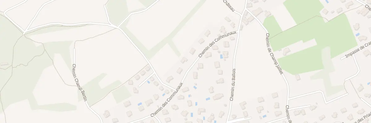 Plan du 5667 Chanolai à Bernin