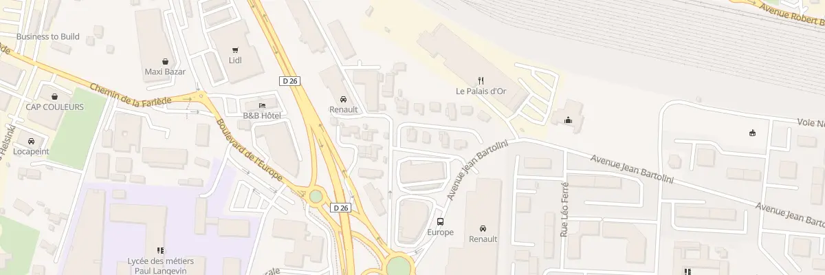 Plan du 11 Rue Francois Noel Babeuf à La Seyne-sur-Mer