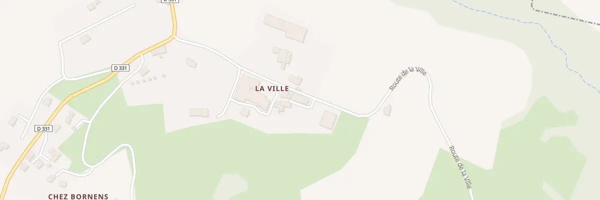 Plan du 220 Rte de la Ville à Usinens