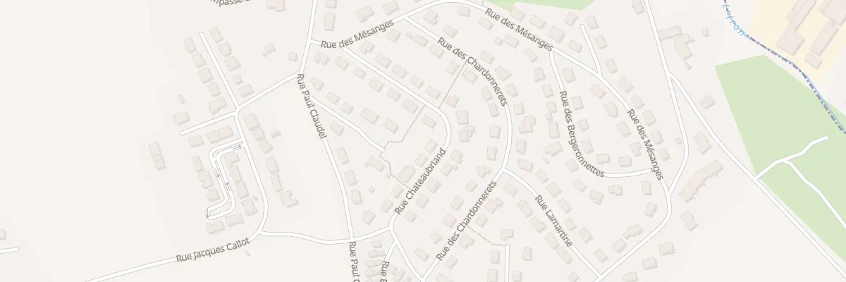 Plan du 14 Rue Chateaubriand à Conflans-en-Jarnisy