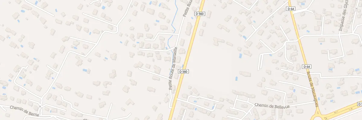 Plan du 726 Rte de Marseille à Saint-Maximin-la-Sainte-Baume