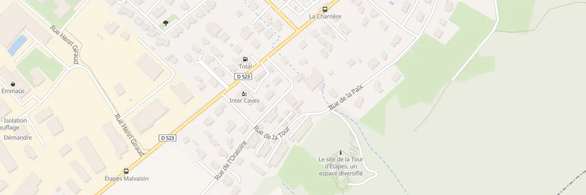 Plan du 70 Che d’Etape au Versoud