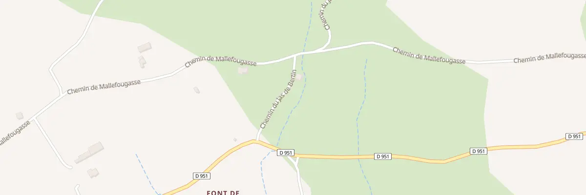 Plan du 7005 Les Gipieres à Cruis