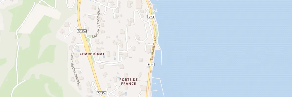 Plan du 553 Bd du Lac au Bourget-du-Lac