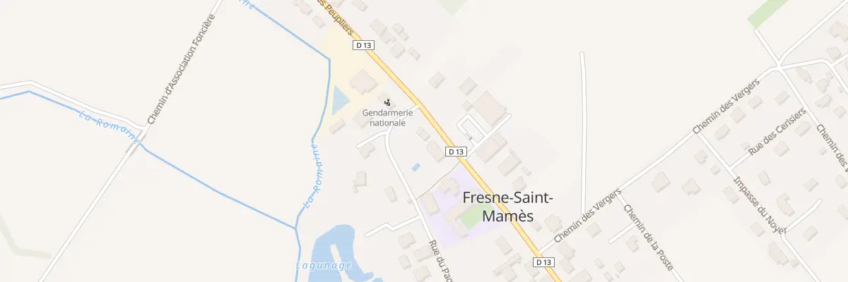 Plan du 51 Gr Grande Rue à Fresne-Saint-Mamès