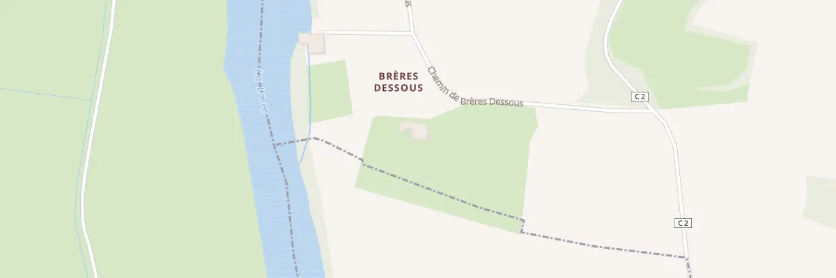 Plan du 5 Che de Brères-dessous à Brères