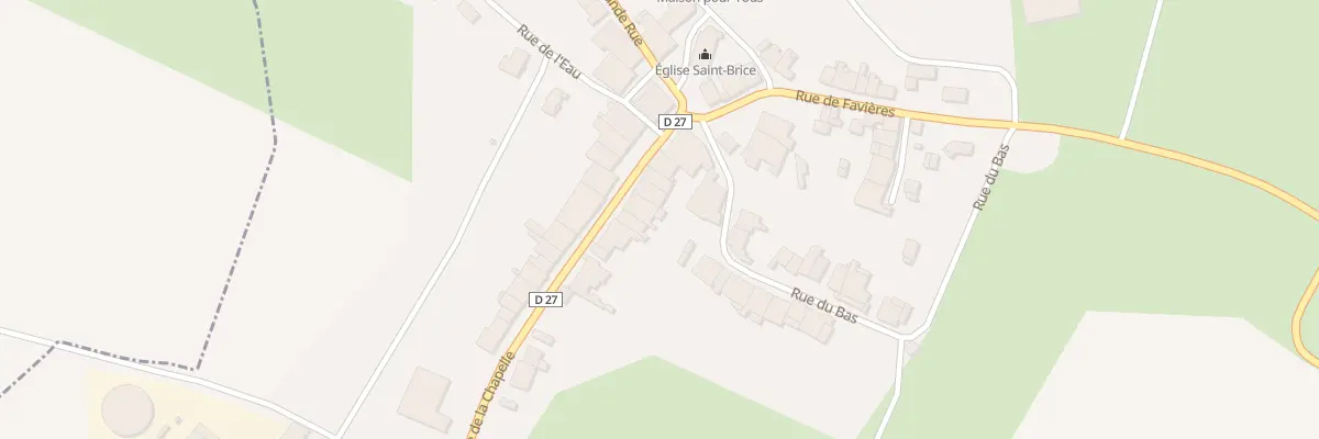 Plan du 9 Rue de la Chapelle à Harmonville