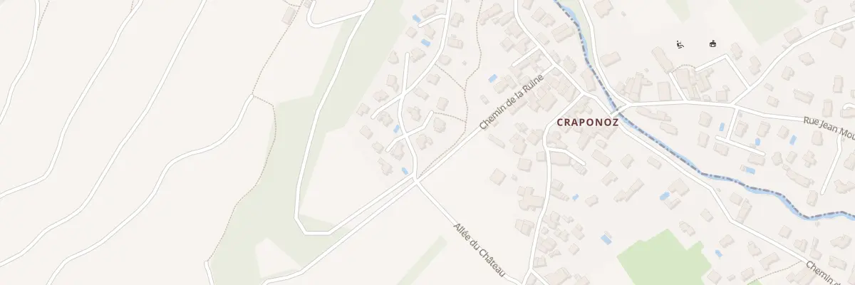 Plan du 240 Che des Communaux à Bernin
