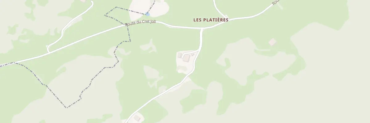 Plan du 5062 Les Platieres aux Moussières