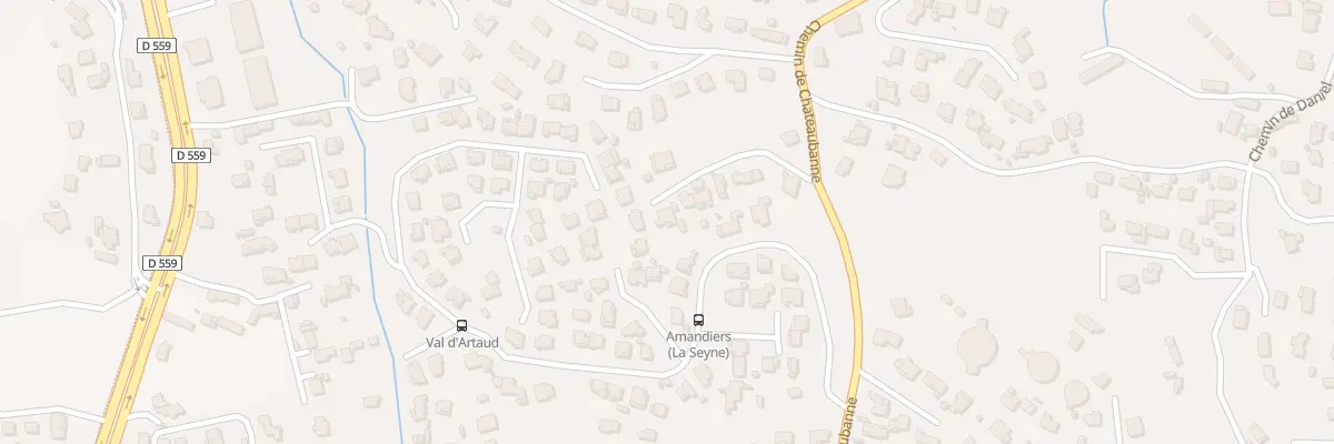Plan du 493 Cc 120 Dit de Chateaubanne à La Seyne-sur-Mer