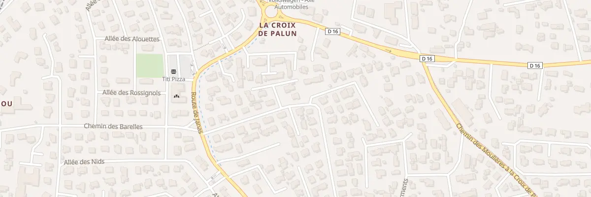 Plan du 282 Rte de Janas à La Seyne-sur-Mer