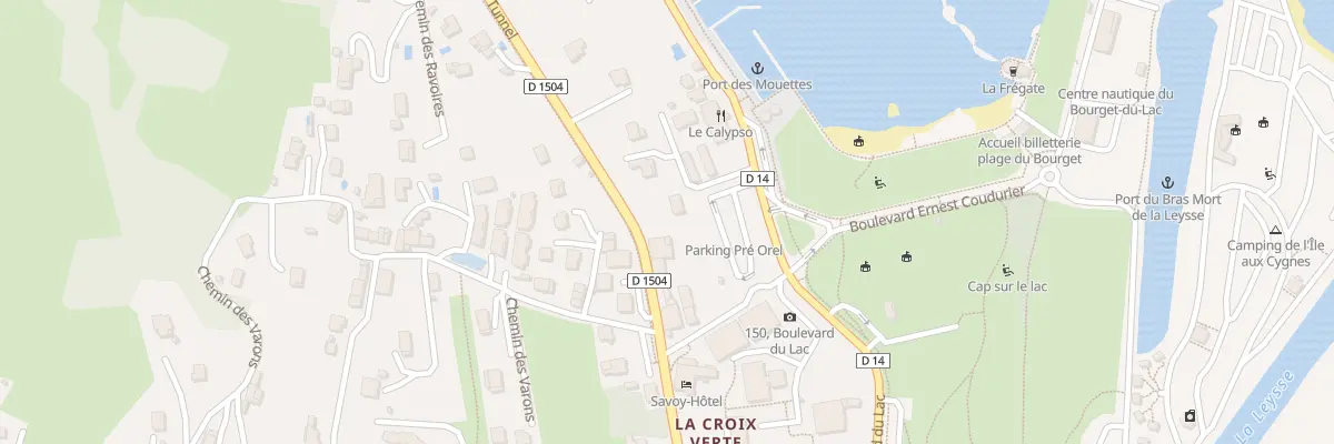 Plan du 177 Bd du Lac au Bourget-du-Lac