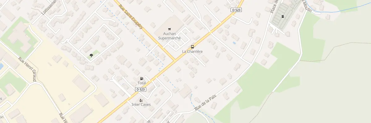 Plan du 411 Rue Paul Chrétien au Versoud