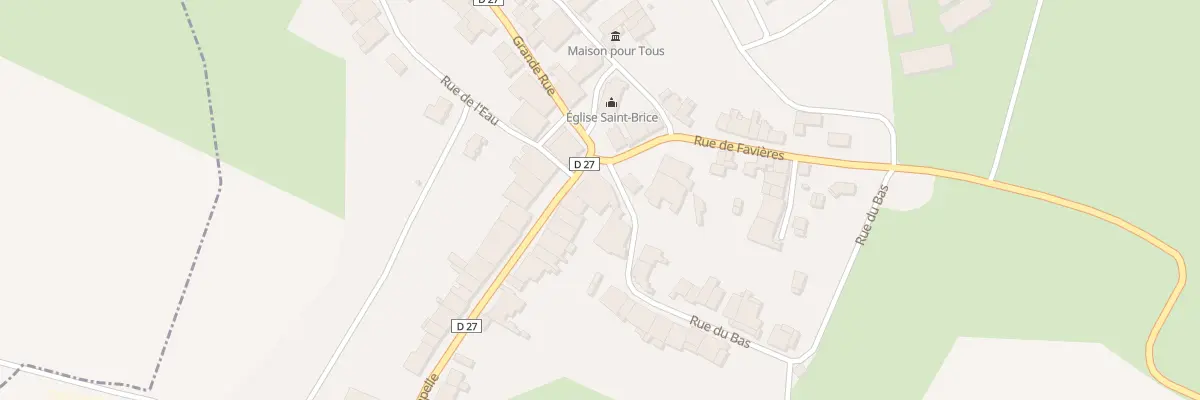 Plan du 1 Rue de la Chapelle à Harmonville