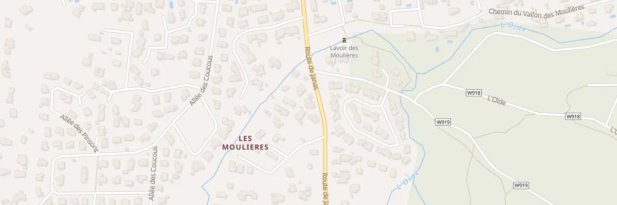 Plan du 739 Rte de Janas à La Seyne-sur-Mer