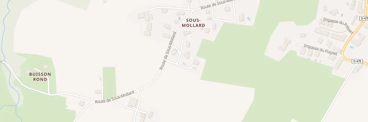 Plan du 641 Rte du Sous Mollard à Vimines