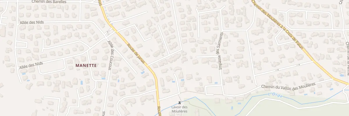 Plan du 512Y Rte de Janas à La Seyne-sur-Mer