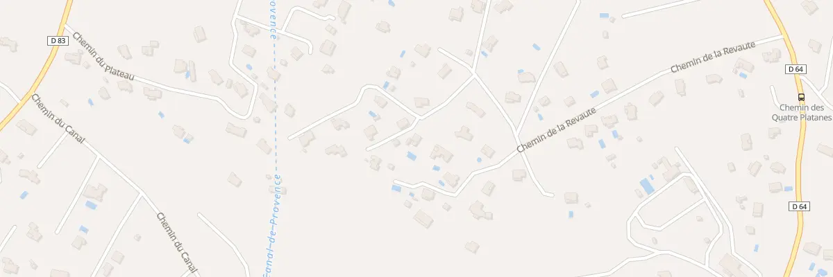 Plan du 569 Che de la Revaute à Saint-Maximin-la-Sainte-Baume