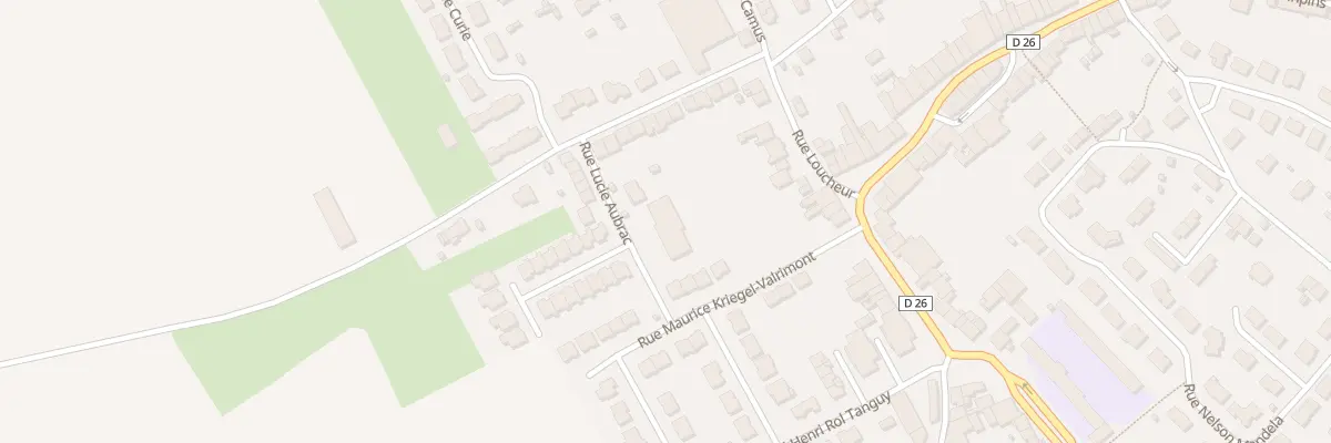 Plan du 4 Rue Lucie Aubrac à Hussigny-Godbrange