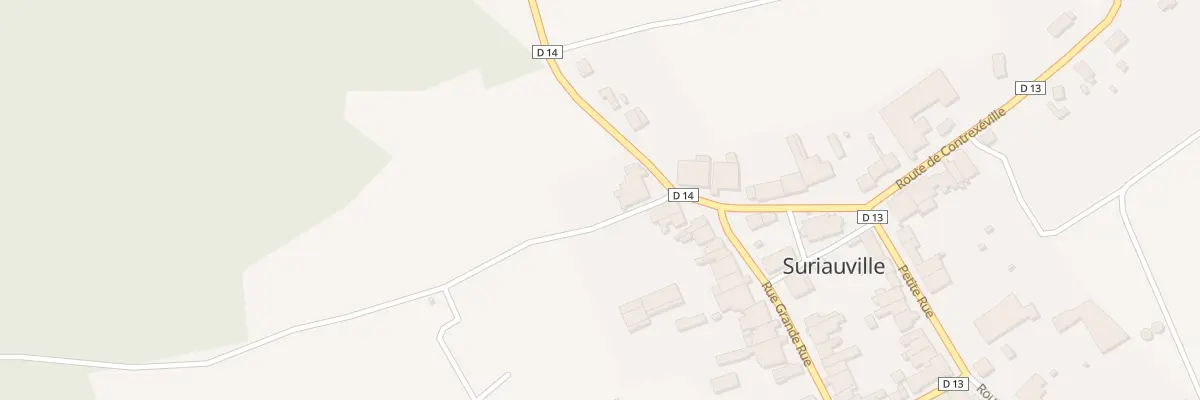 Plan du 175 Rte de Bulgnéville à Suriauville