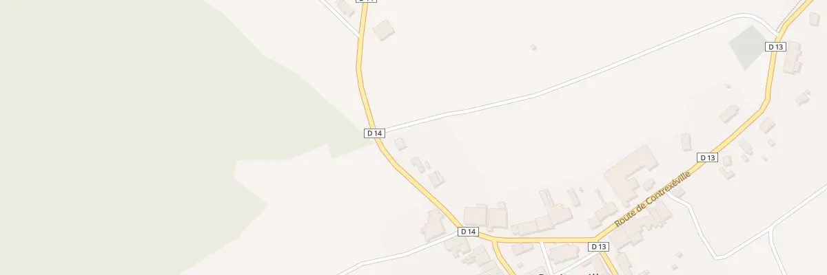 Plan du 280 Rte de Bulgnéville à Suriauville