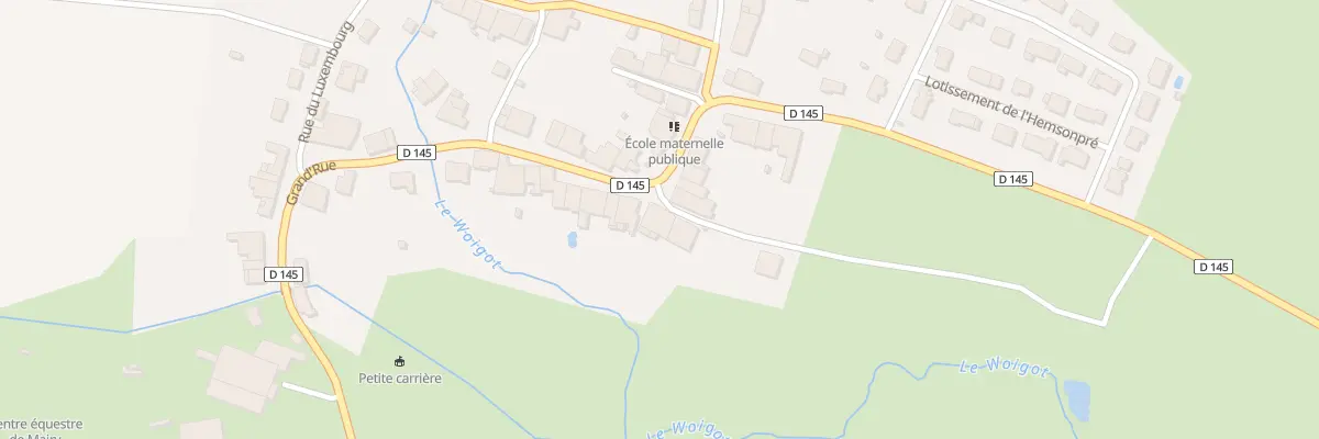 Plan du 15 Gr Grand Rue à Mairy-Mainville