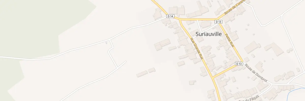 Plan du 76 Rue Grande Rue à Suriauville