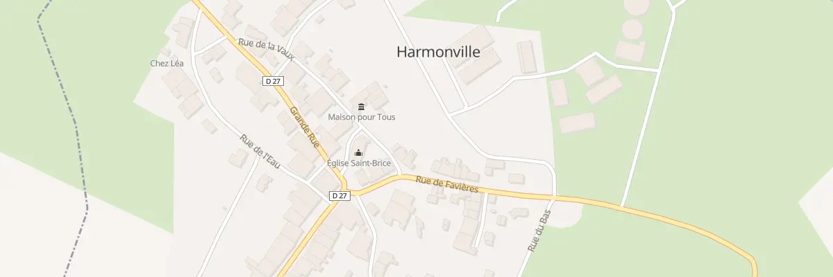 Plan du 4 Rue de la Vaux à Harmonville