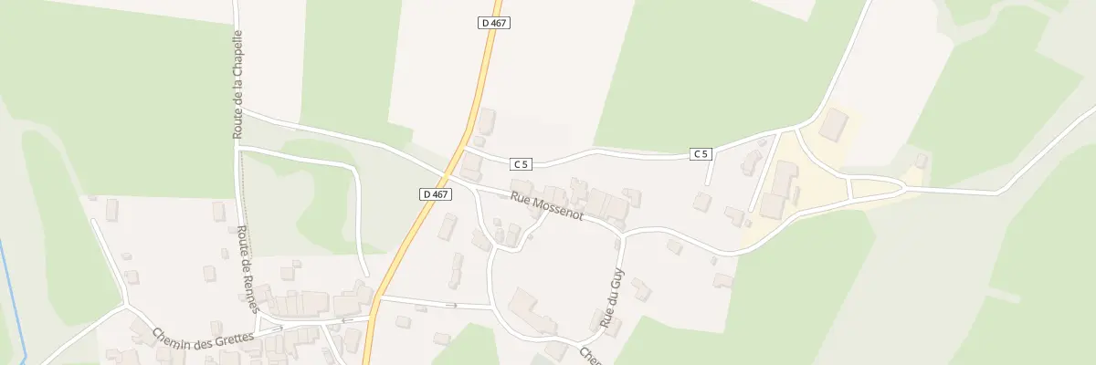 Plan du 3 Rue Mossenot à La Chapelle-sur-Furieuse