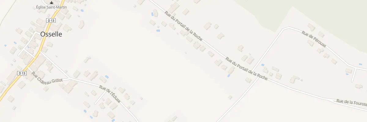 Plan du 24B Rue du Portail de Roche à Osselle-Routelle