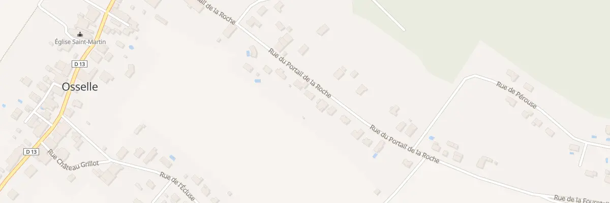 Plan du 24 Rue du Portail de Roche à Osselle-Routelle