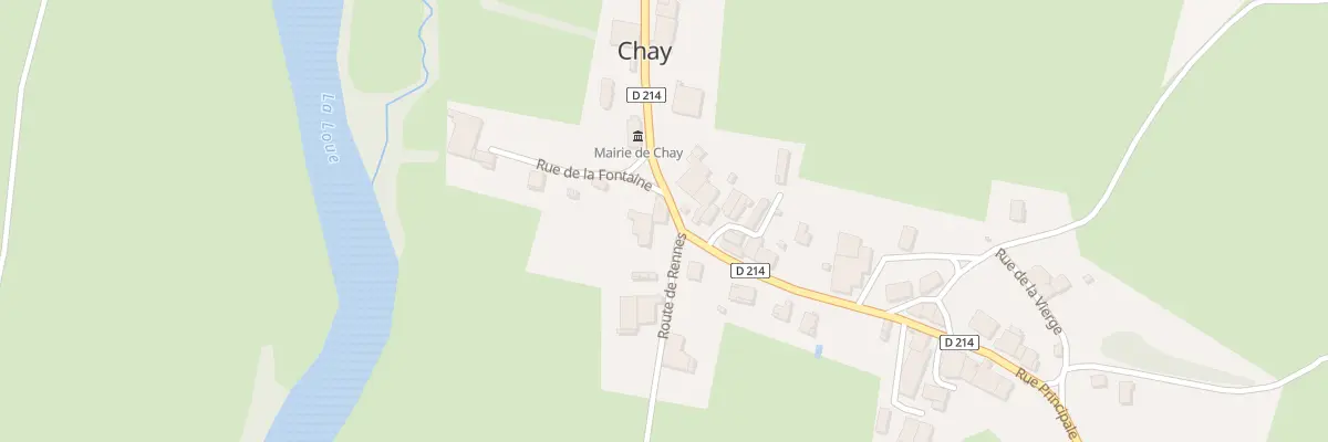 Plan du 24 Rue Principale à Chay
