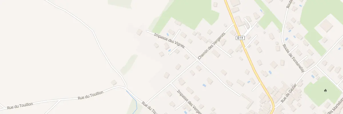 Plan du 1 Imp des Vignes à Pin