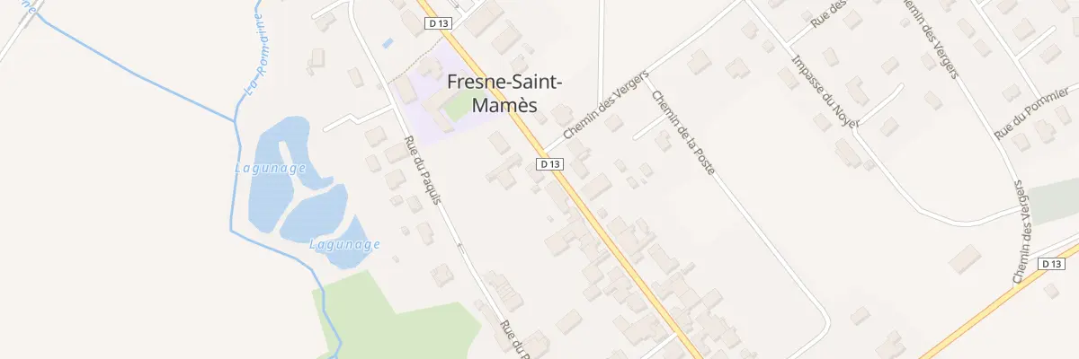 Plan du 43 Gr Grande Rue à Fresne-Saint-Mamès