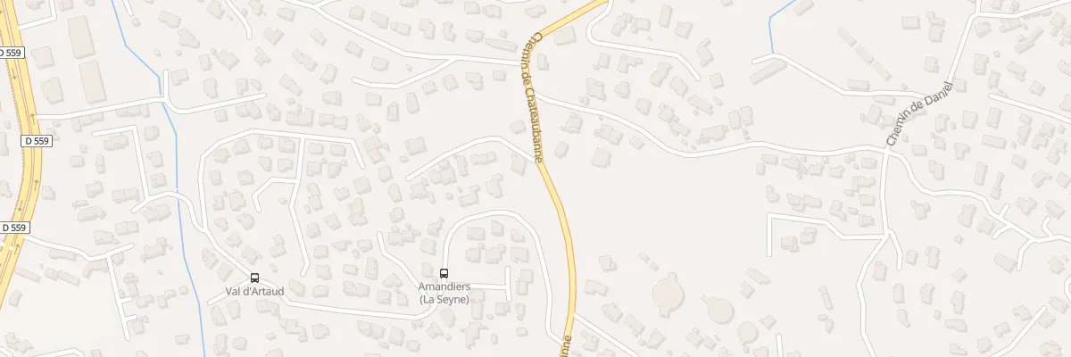 Plan du 493F Cc 120 Dit de Chateaubanne à La Seyne-sur-Mer