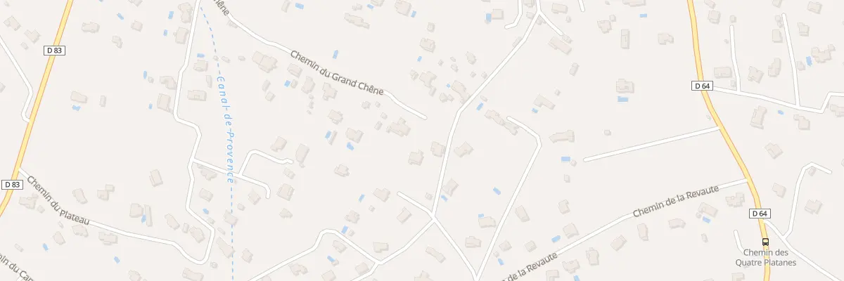 Plan du 526 Che du Grand Chêne à Saint-Maximin-la-Sainte-Baume