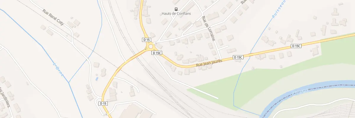 Plan du 3 Rue Jean Jaurès à Conflans-en-Jarnisy